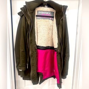 Superdry Microfibre Tall Windparka Jacket
